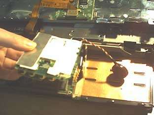 Removing the power supply board